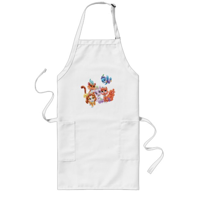 Whisker Haven | Hearts Hooves Paws Long Apron (Front)