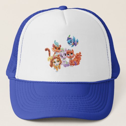 Whisker Haven  Hearts Hooves Paws Trucker Hat