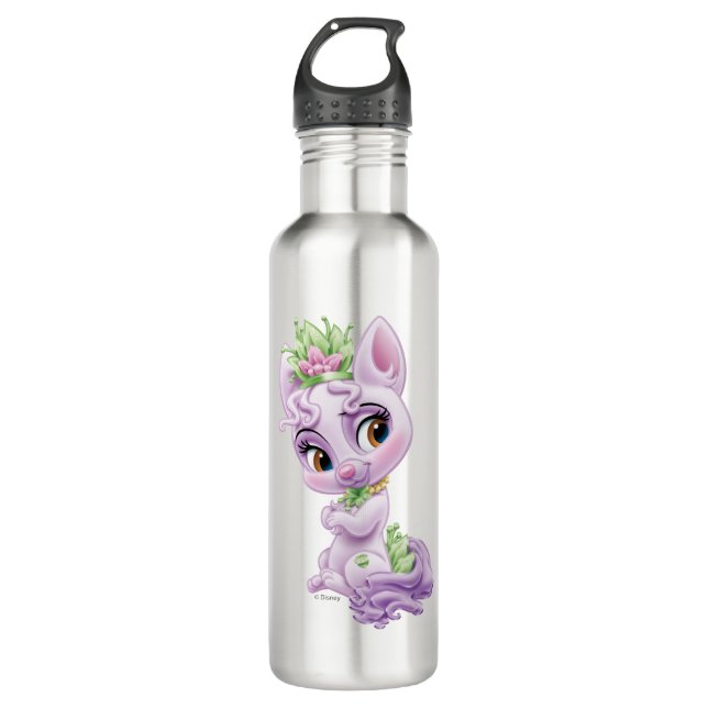 Whisker Haven | Lily Stainless Steel Water Bottle (Front)