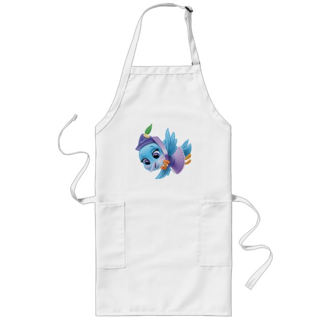 Whisker Haven | Ms. Featherbon Long Apron (Front)