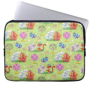 Whisker Haven Play Time Pattern Laptop Sleeve
