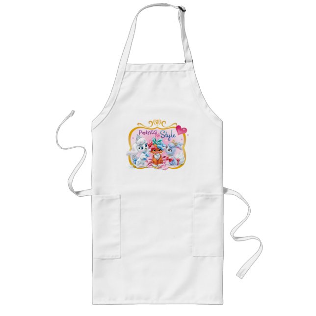 Whisker Haven | Points for Style Graphic Long Apron (Front)