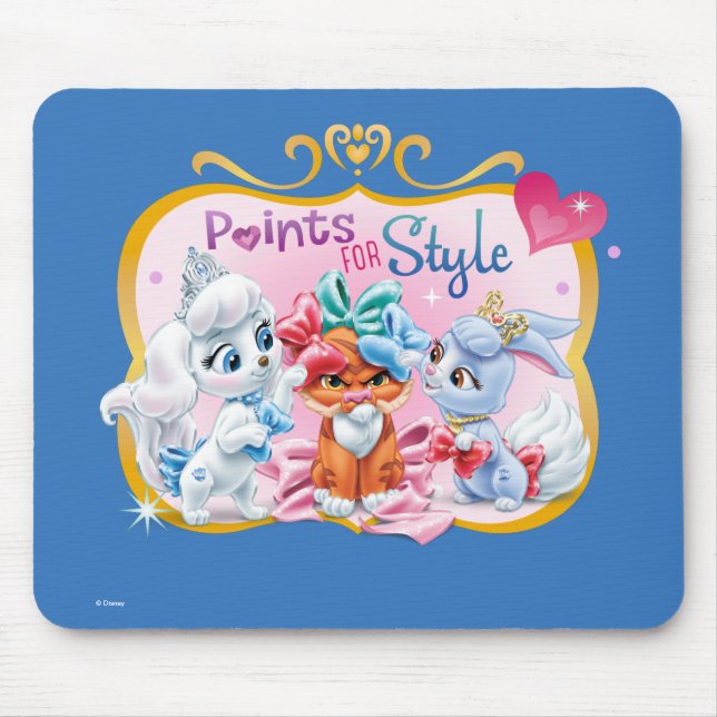 Whisker Haven | Points for Style Graphic Mouse Pad (Front)