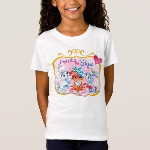 Whisker Haven  Points for Style Graphic T_Shirt