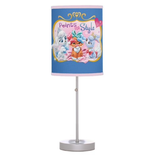 Whisker Haven  Points for Style Graphic Table Lamp