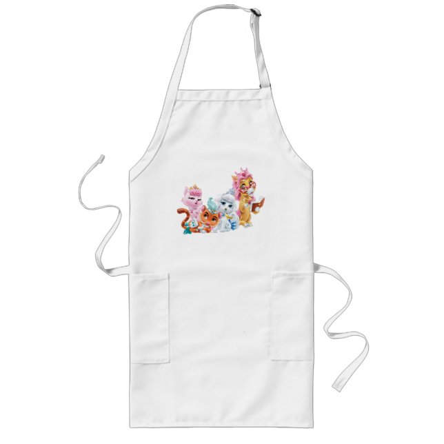 Whisker Haven | Primped & Pampered Long Apron (Front)