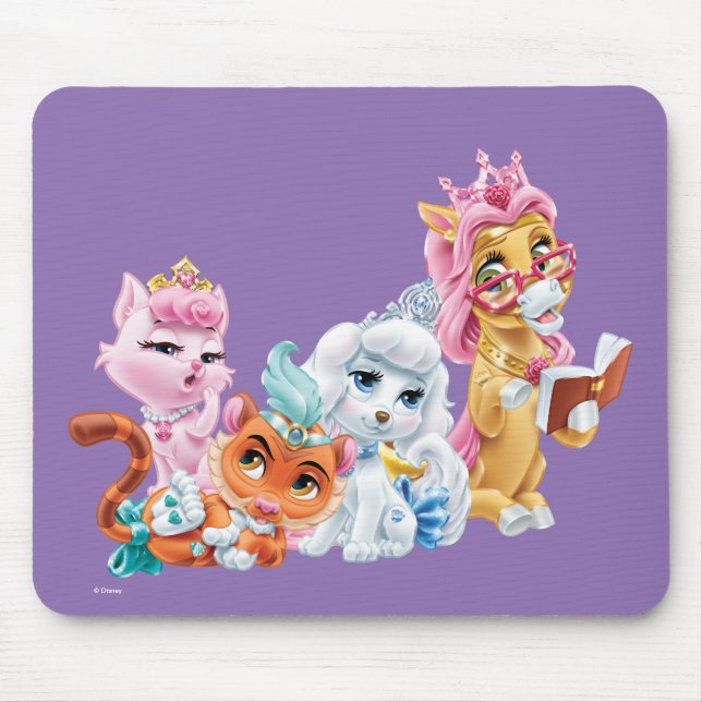 Whisker Haven | Primped & Pampered Mouse Pad (Front)