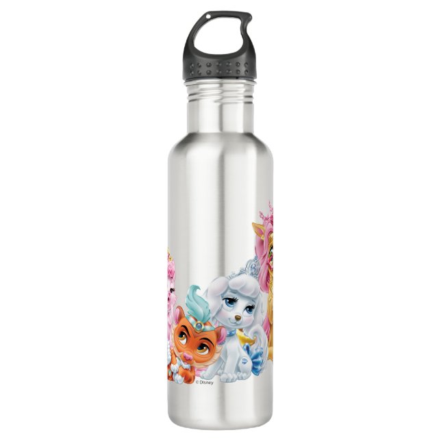 Whisker Haven | Primped & Pampered Water Bottle (Front)