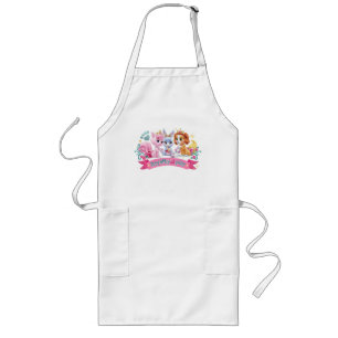 Whisker Haven Royalty at Play Graphic Long Apron