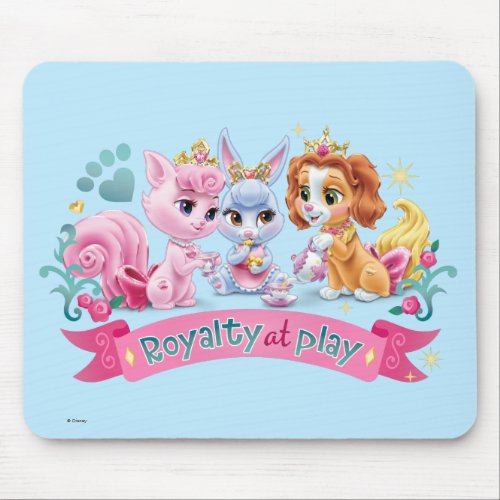 Whisker Haven  Royalty at Play Graphic Mouse Pad