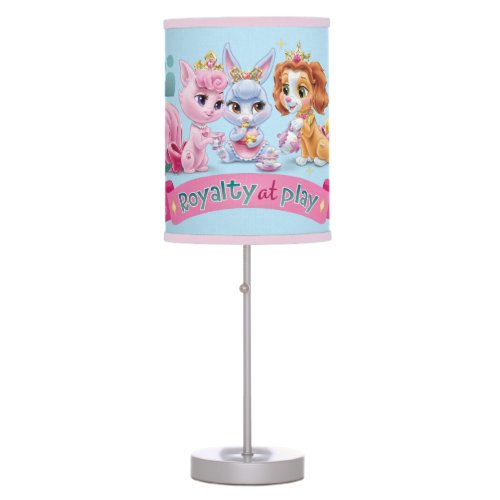 Whisker Haven  Royalty at Play Graphic Table Lamp