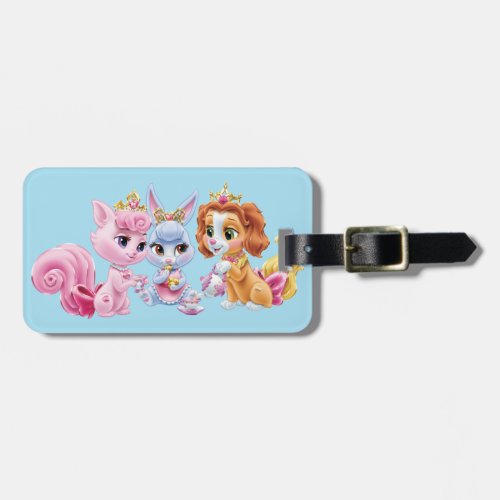 Whisker Haven  Royalty at Play Luggage Tag