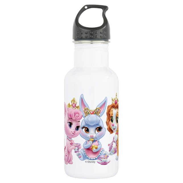 Whisker Haven | Royalty at Play Water Bottle (Front)
