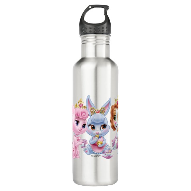 Whisker Haven | Royalty at Play Water Bottle (Front)