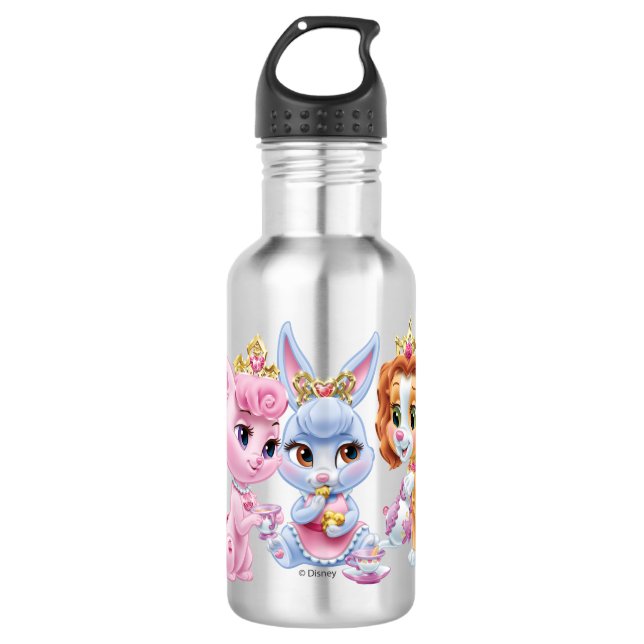 Whisker Haven | Royalty at Play Water Bottle (Front)