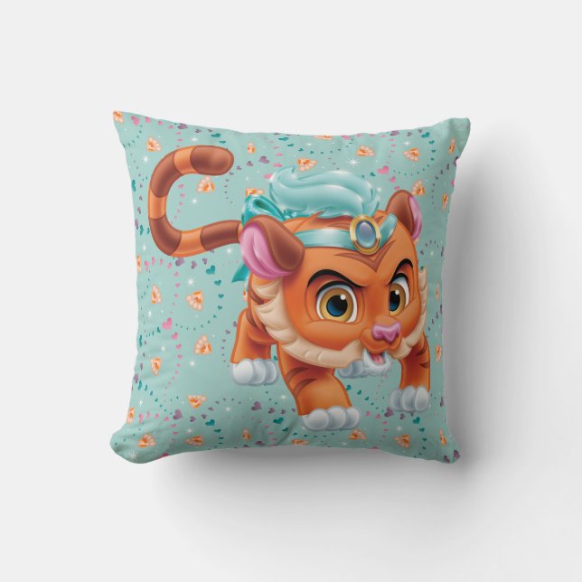 Whisker Haven | Sultan Throw Pillow (Front)