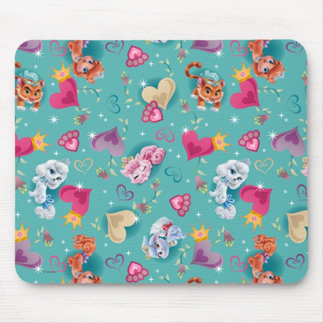 Whisker Haven | Unleash the Fun Pattern Mouse Pad (Front)