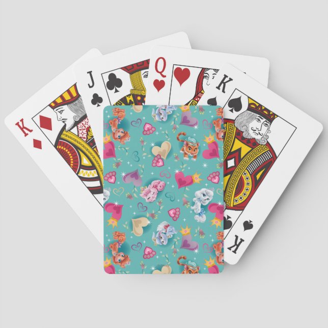 Whisker Haven | Unleash the Fun Pattern Poker Cards (Back)
