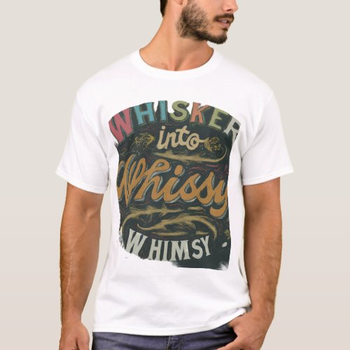 Whisker into Whimsy in multi color T_Shirt