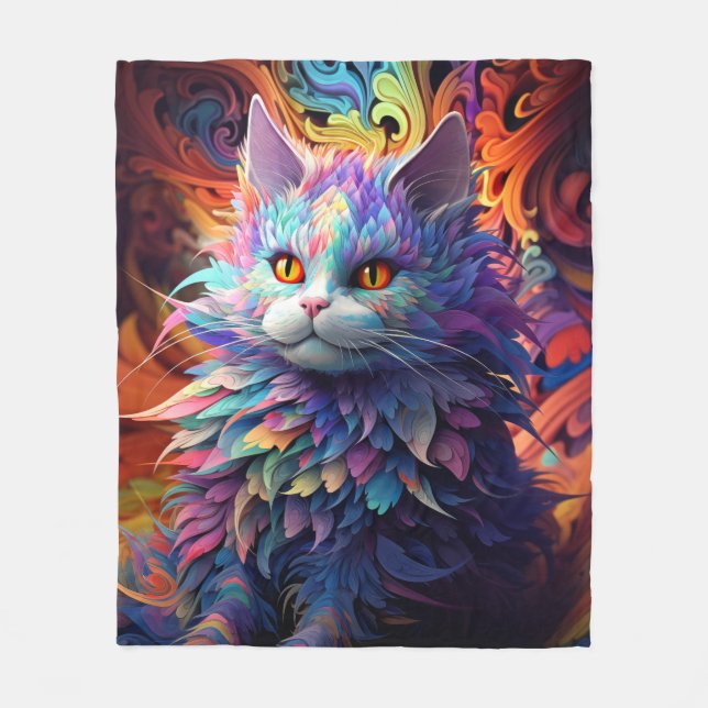 Whisker Wonder Fleece Blanket (Front)