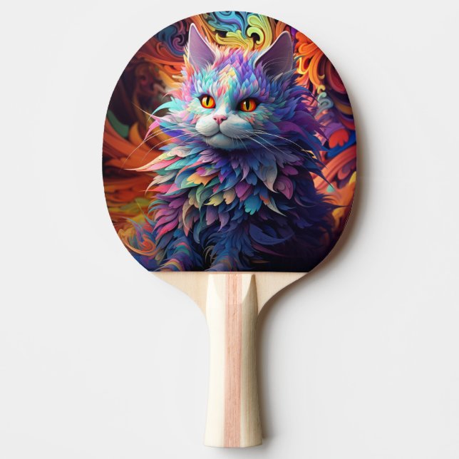 Whisker Wonder Ping Pong Paddle (Front)