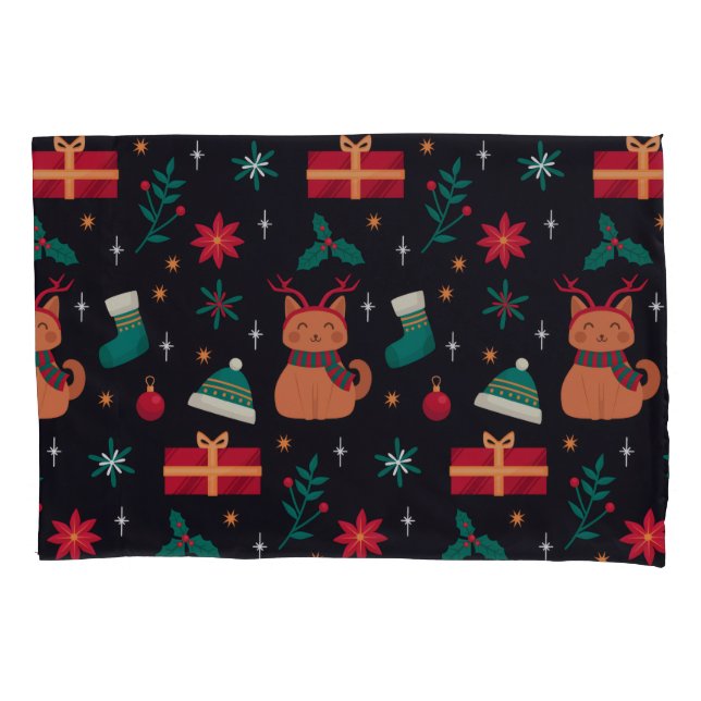 Whisker Wonderland Pillow Case (Front)