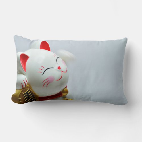 Whiskered Bliss Japanese Cat_Inspired Pillow