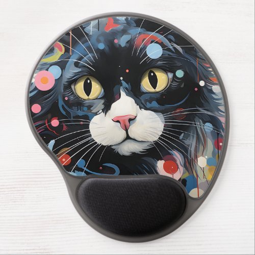 Whiskered Wonders Cat_Inspired Images Collection Gel Mouse Pad