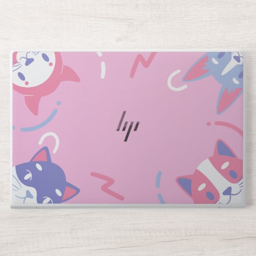 Whiskered Wonders HP EliteBook 850 HP Laptop Skin