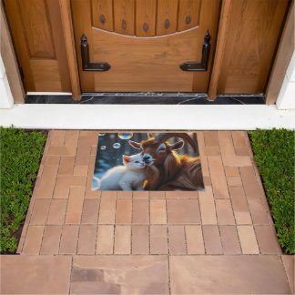 Whiskers and Hooves Doormat