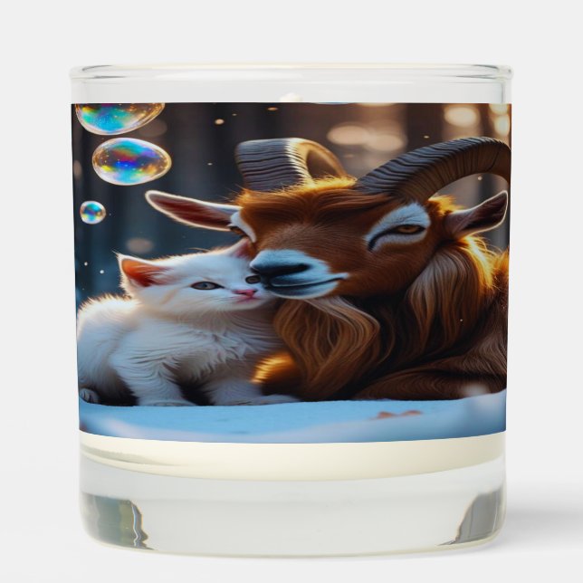 Whiskers and Hooves Scented Candle (Front)