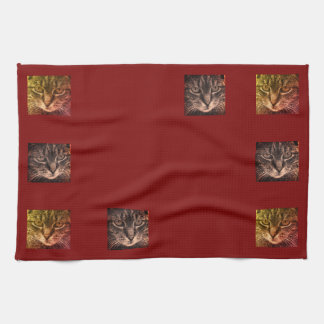 whiskers tea towel poema without text