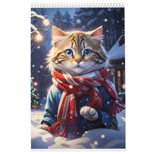 Whiskers & Whimsy - A Year of Feline Delight Calendar (Cover)
