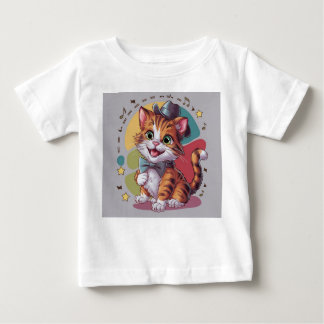Whiskers & Wonders: Animated Cat T-Shirt Collectio