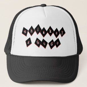 Whiskey A Go Go Trucker Hat
