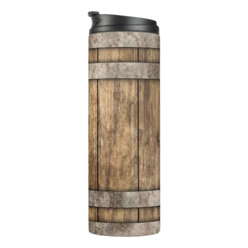 Whiskey Barrel  Thermal Tumbler