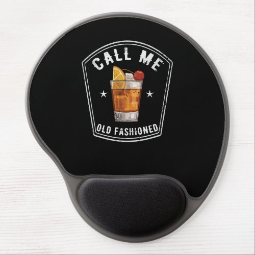 Whiskey Calls Me Old Fashioned Gel Mouse Pad