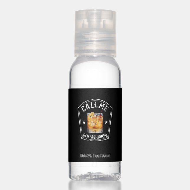 Whiskey Calls Me Old Fashioned Hand Sanitizer (Front)