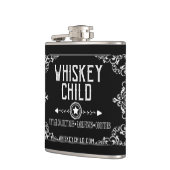WHISKEY CHILD - Vintage Collectibles FLASK (Left)