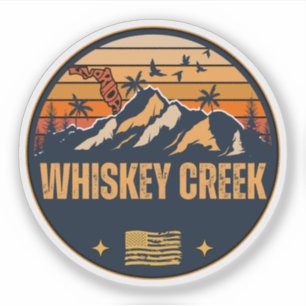 Whiskey Creek, Florida  Sticker