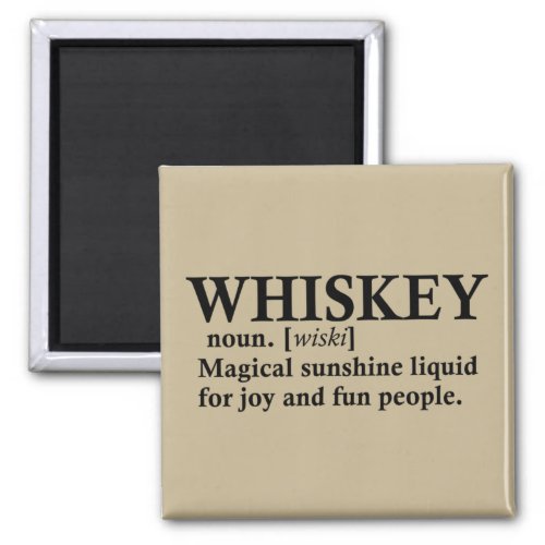 Whiskey definition funny drinking quotes magnet