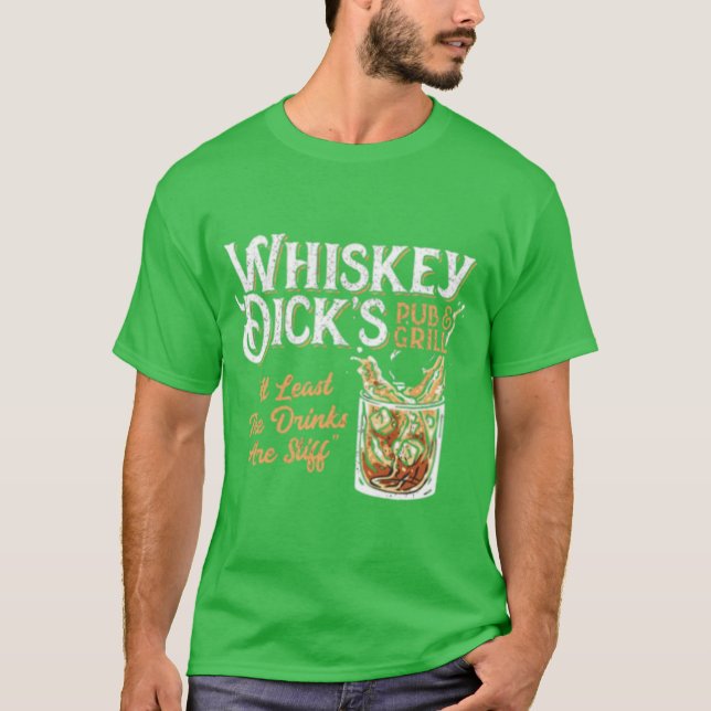 Whiskey Dick's Pub & Grill T-Shirt (Front)