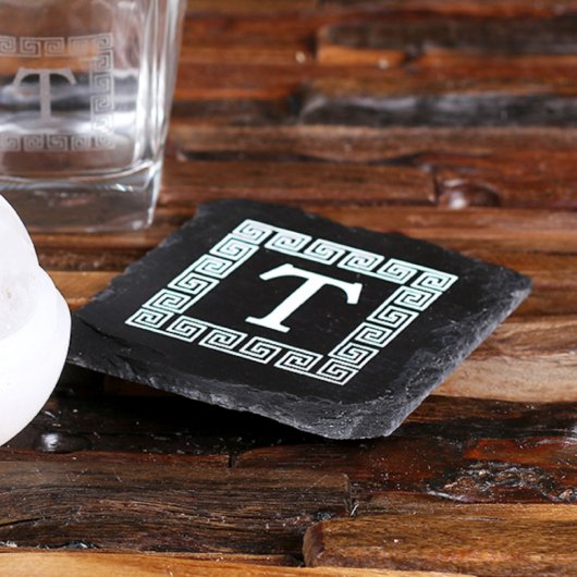 Whiskey Gift Set: Ice Ball Mold, Coaster & Glass (Coaster)