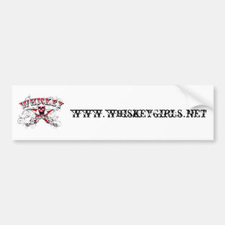 Whiskey Girls Bumper Sticker