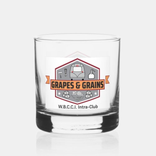 Whiskey Glass with Logo