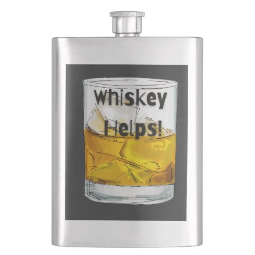 Whiskey Helps  Flask