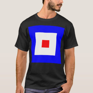 Whiskey International Maritime Signal Flag T-Shirt