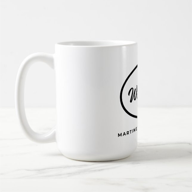 Whiskey Lane Retro Logo Coffee Mug (Left)