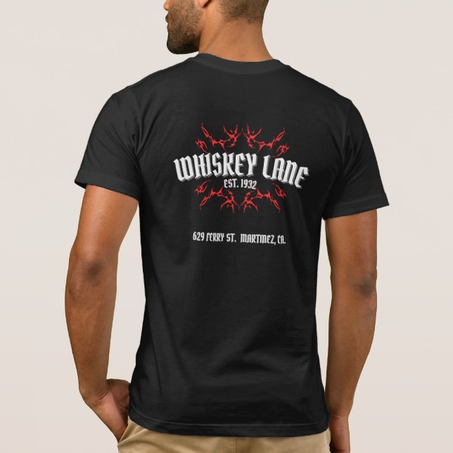 Whiskey Lane Skate Logo T-Shirt (Back)