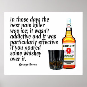 Whiskey Quote Art Print